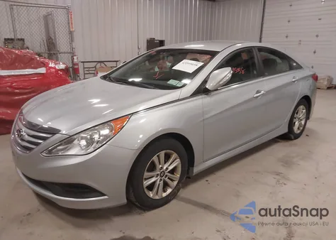 2014 Hyundai Sonata Gls from USA, damaged, VIN 5NPEB4AC4EH924726